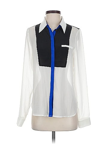 Aryn K. Long Sleeve Blouse (view 1)