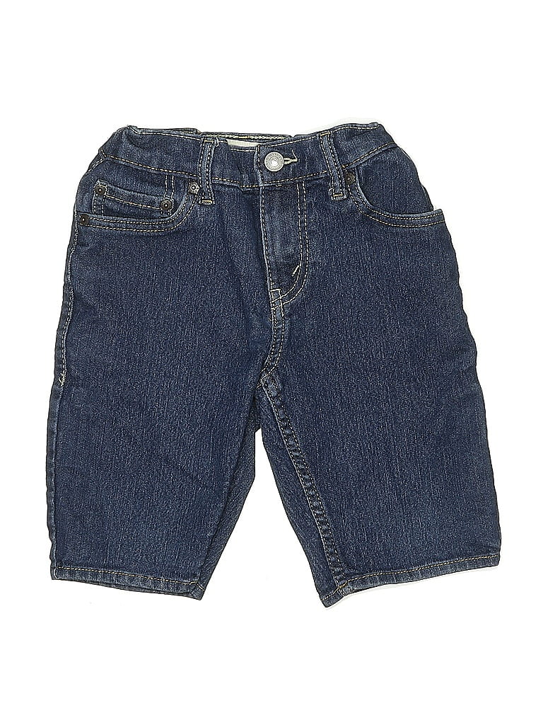Levi's Blue Denim Shorts Size 8 - photo 1