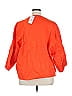 Harshman 100% Cotton Orange 3/4 Sleeve Blouse Size 1X - photo 2