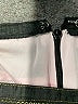 Lux 100% Silk Solid Black Silk Skirt Size 3 - photo 4