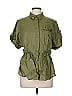 Zara Green Short Sleeve Blouse Size M - photo 1