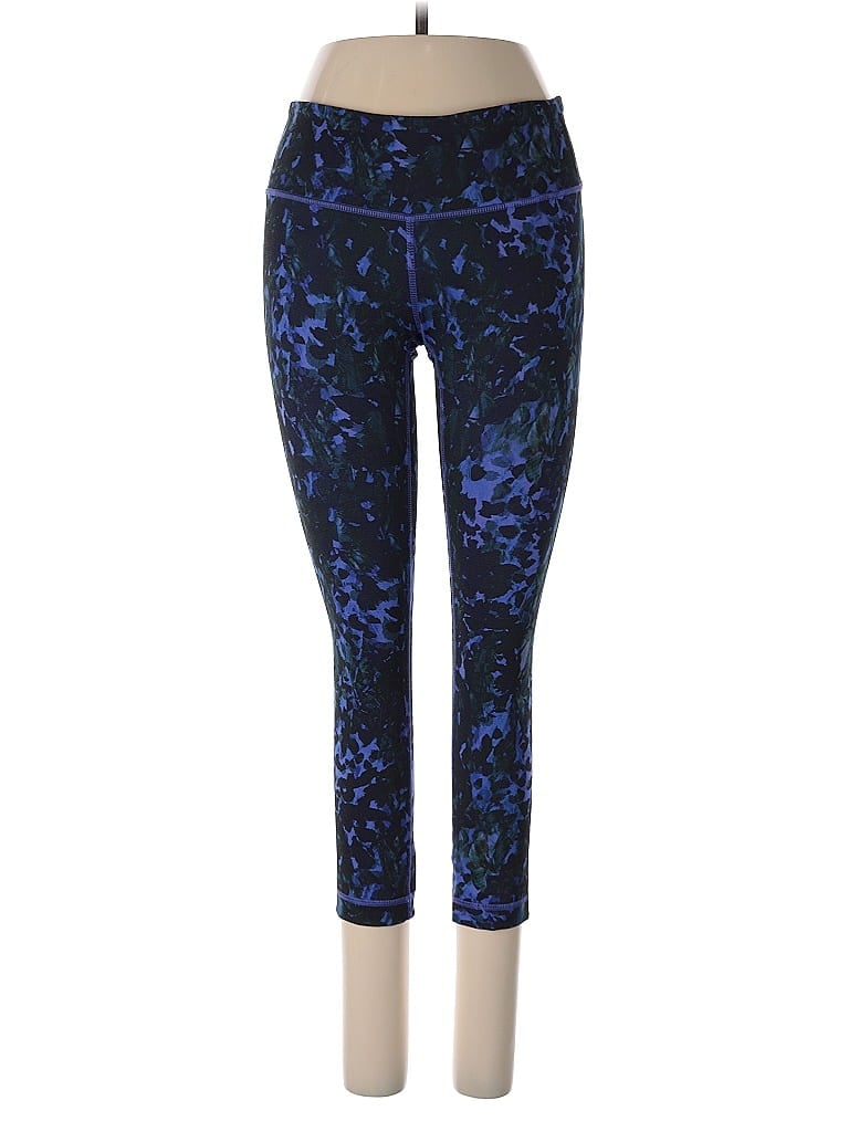 Pre-owned Lululemon Athletica Active Pants In Blue