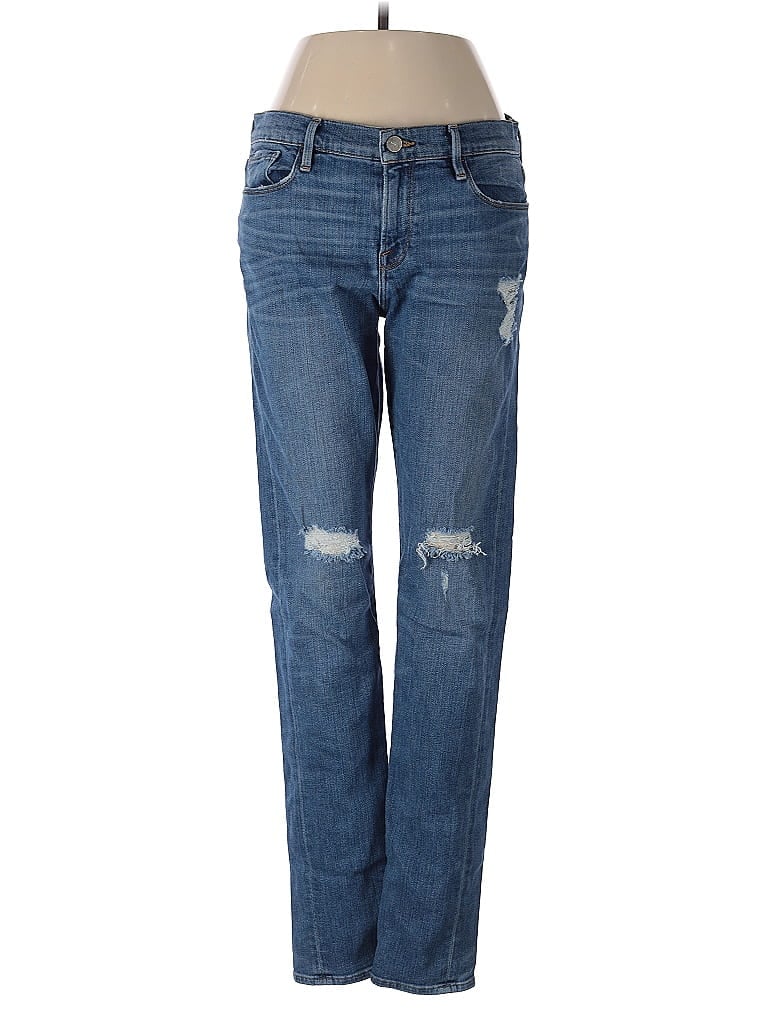 Pre-owned Frame Jeans In Blue