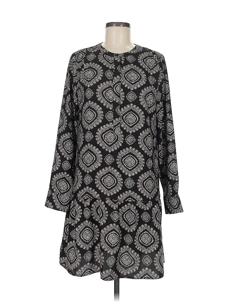 Pre-owned Ann Taylor Loft Outlet Casual Dress In Gray