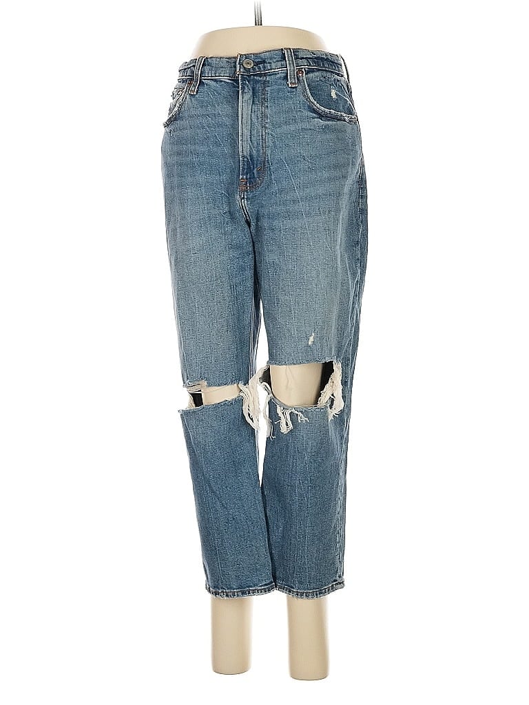 Pre-owned Abercrombie & Fitch Jeans In Blue