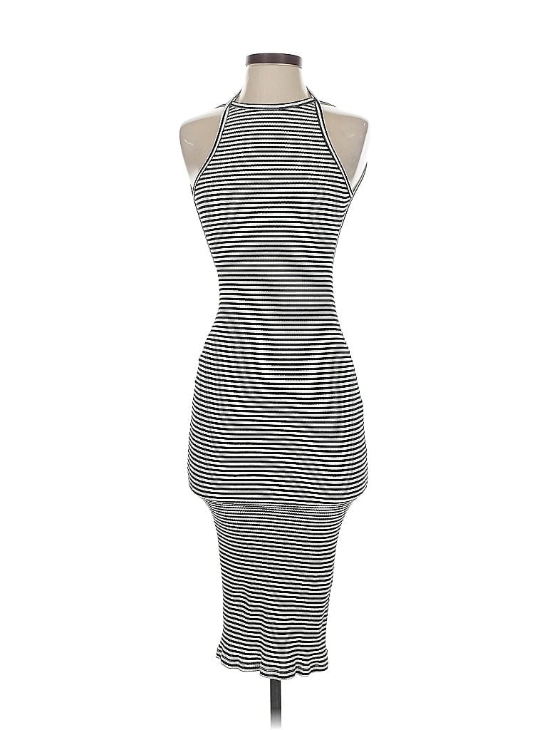 Pre-owned Mustard Seed Casual Dress In Black