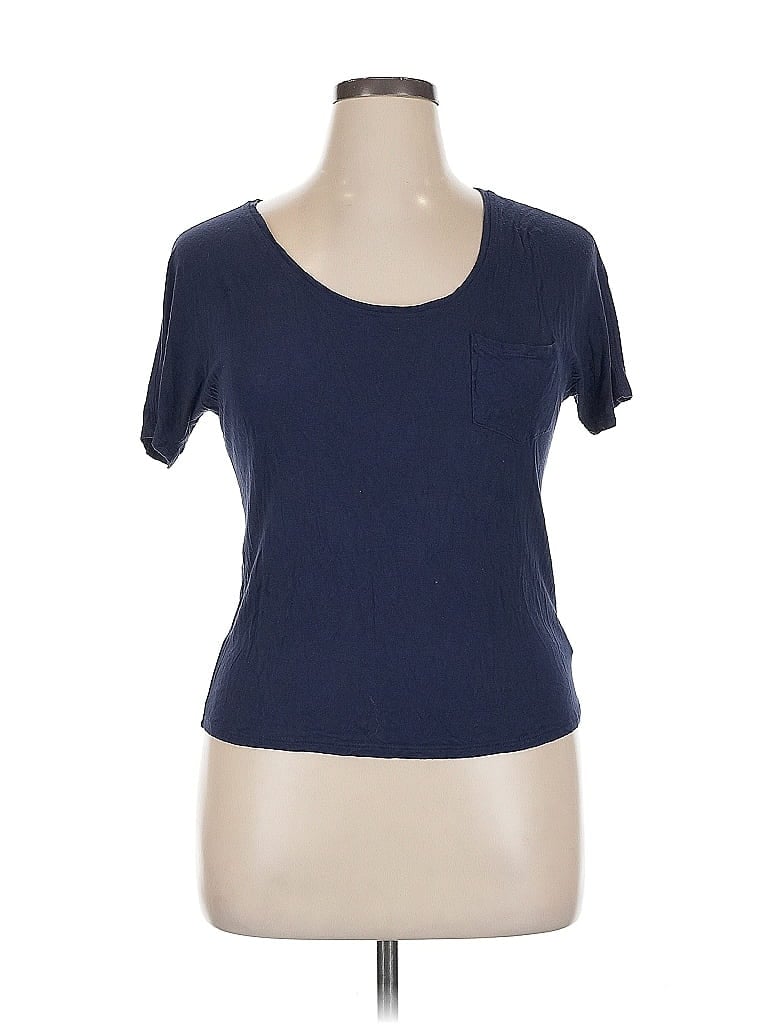 Pre-owned Everlane Short Sleeve T-shirt In Blue