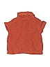 Old Navy 100% Cotton Orange Short Sleeve Button-Down Shirt Size 0-3 mo - photo 2