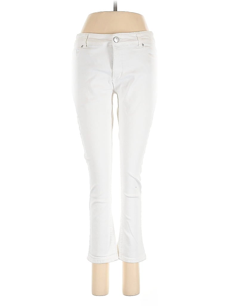 Pre-owned C Established 1946 Jeans In White