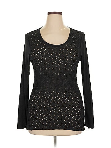 Simply Vera Vera Wang Long Sleeve Top (view 1)