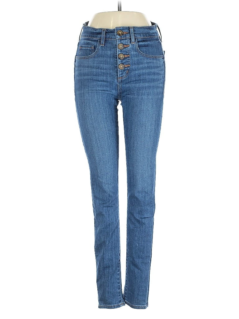 Pre-owned Ann Taylor Loft Jeans In Blue