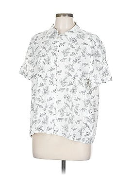 Jane And Delancey Short Sleeve Button Down Shirt