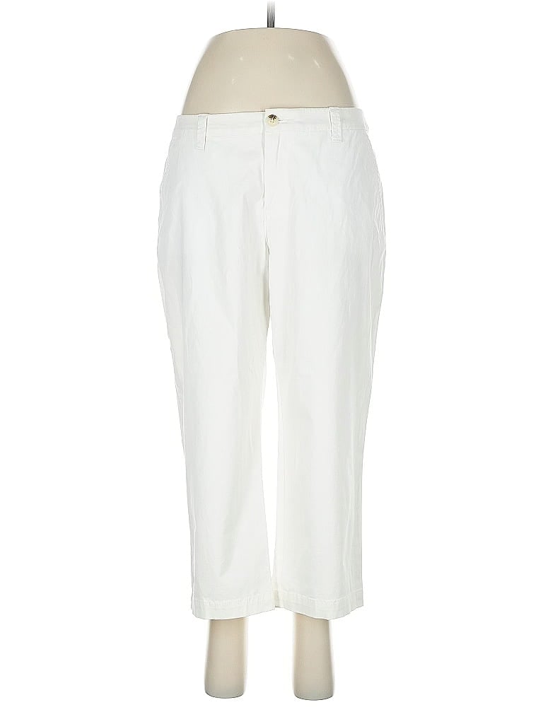Pre-owned Sonoma Life + Style Casual Pants In White
