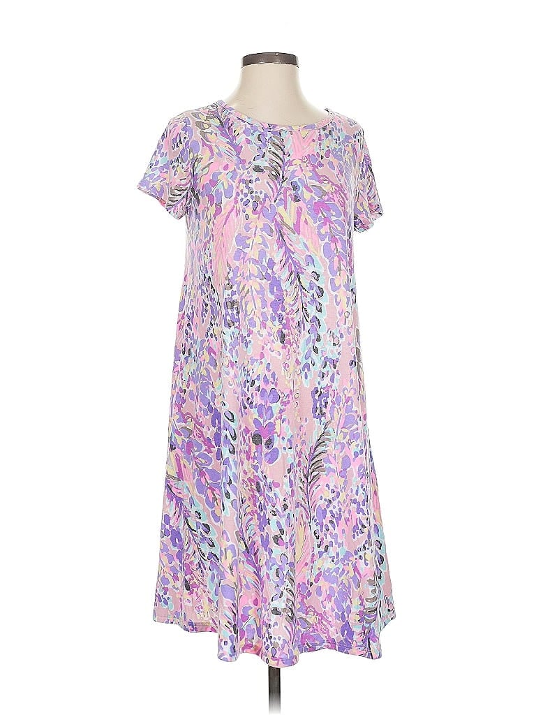 Pre-owned Bombom Casual Dress In Purple