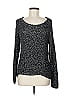 Quinn Tweed Black Pullover Sweater Size M - photo 1