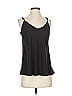 Rachel Zoe 100% Polyester Black Sleeveless Top Size S - photo 1