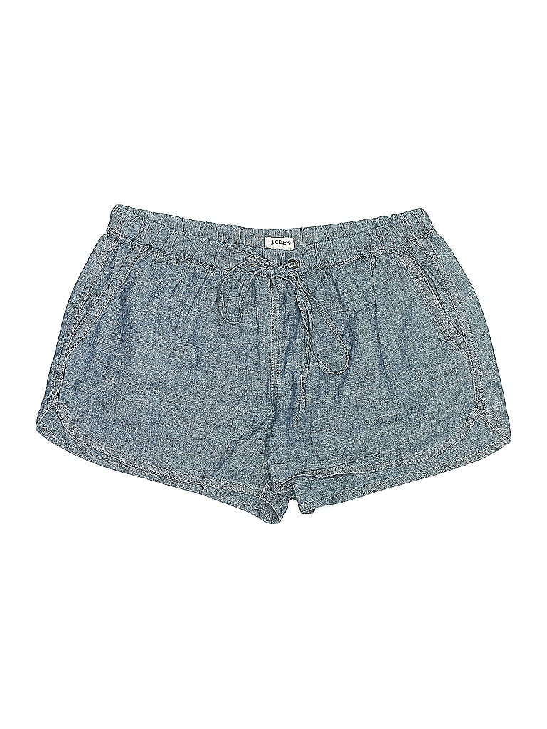 Pre-owned J.crew Factory Store Denim Shorts In Blue