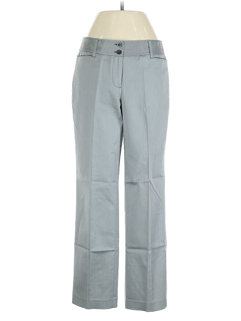 Pre-owned Ann Taylor Loft Dress Pants In Gray