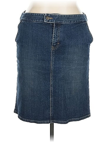 Ann Taylor LOFT Denim Skirt (view 1)