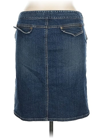 Ann Taylor LOFT Denim Skirt (view 2)