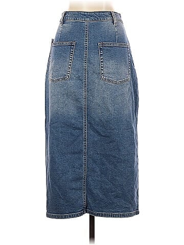 Just Fab Denim Skirt (view 2)