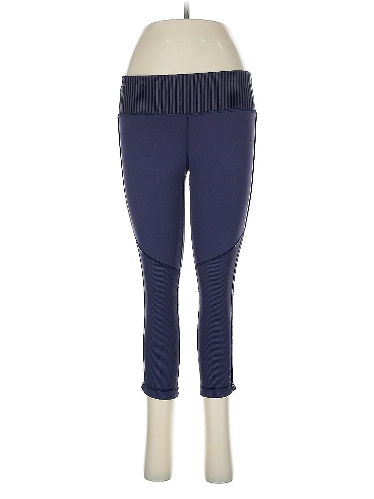 Pre-owned Lululemon Athletica Active Pants In Blue