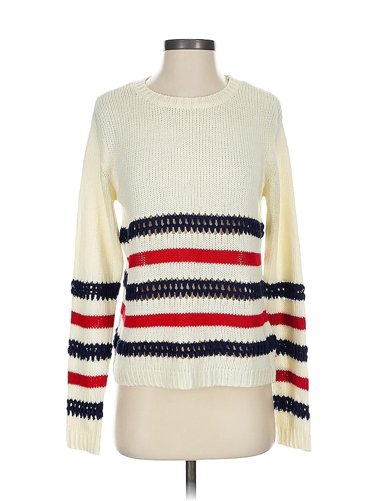 Pre-owned Xxi Pullover Sweater In White