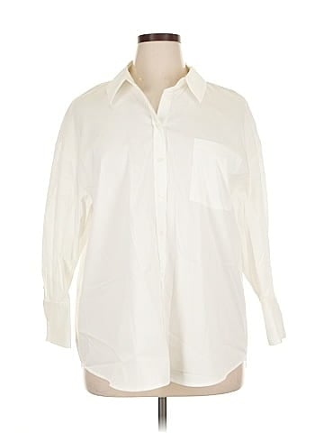 Philosophy Republic Clothing 3/4 Sleeve Button-Down Shirt (view 1)