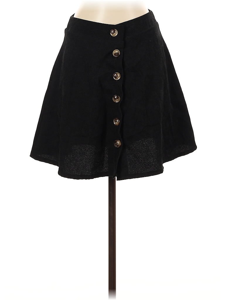 Pre-owned Unbranded Casual Skirt In Black