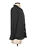 Mi ami 100% Polyester Solid Black Long Sleeve Blouse Size XS - photo 4