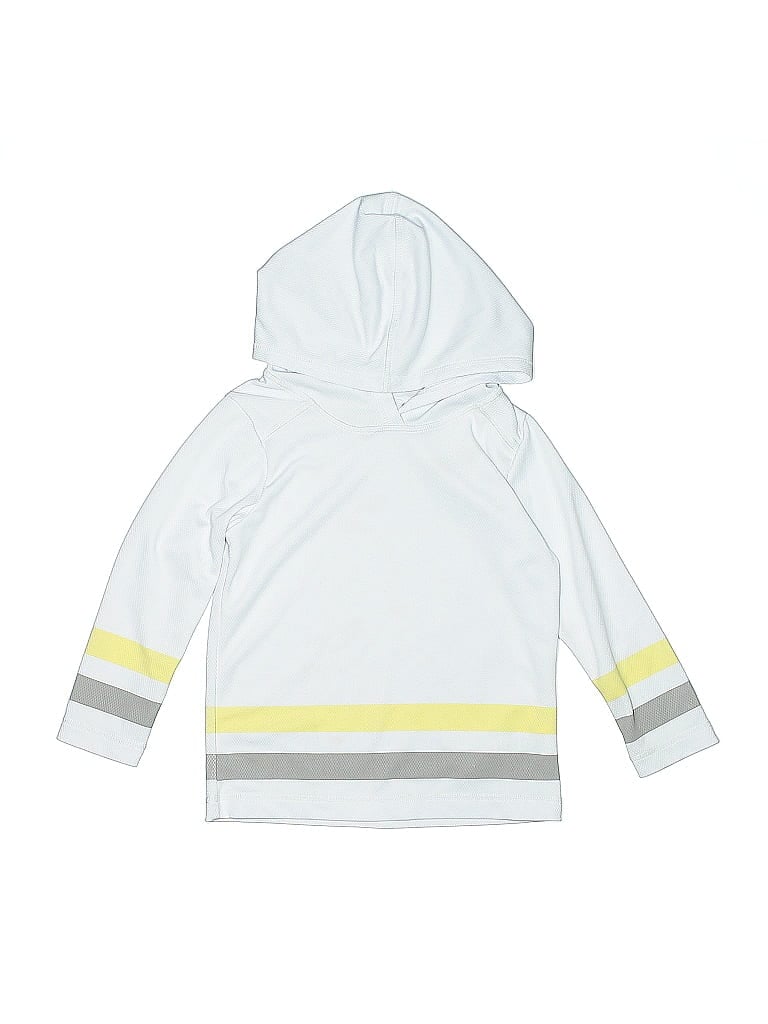 Pre-owned Miles The Label Kids' Pullover Hoodie In White