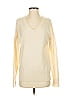 FRAME 100% Cashmere Ivory Cashmere Pullover Sweater Size S - photo 1