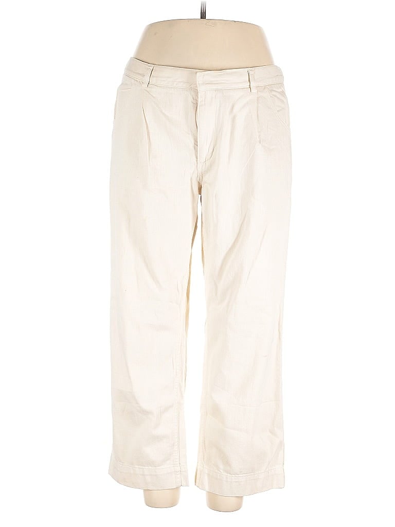 Pre-owned Banana Republic Factory Store Jeans In White