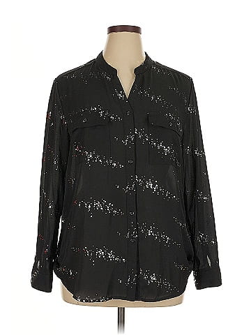 NY Collection Long Sleeve Blouse (view 1)