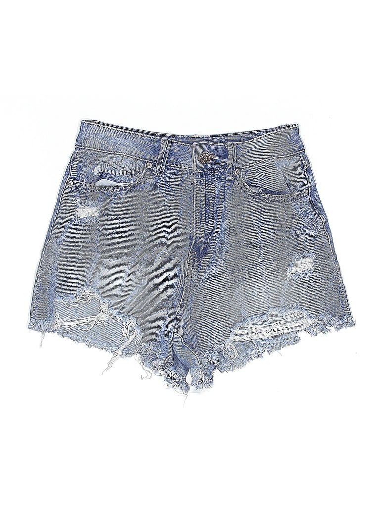 Pre-owned Sincerely Jules Denim Shorts In Blue