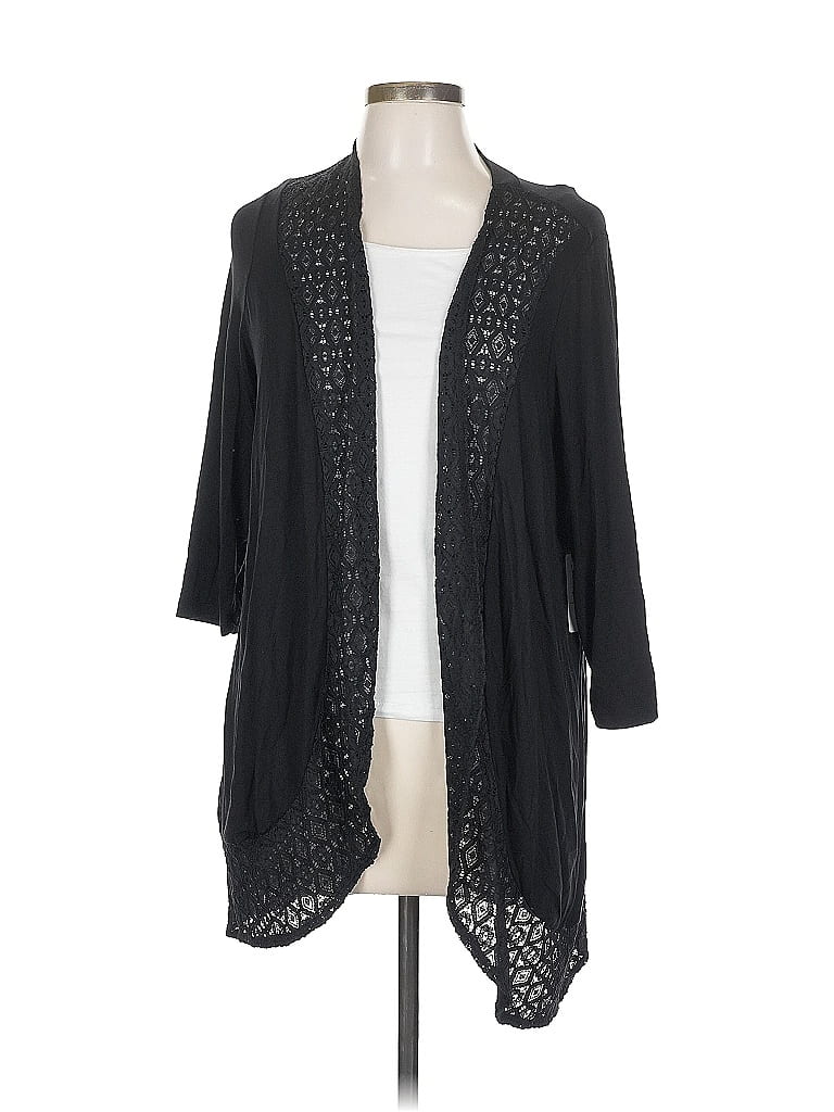 Pre-owned Torrid Cardigan Sweater In Black