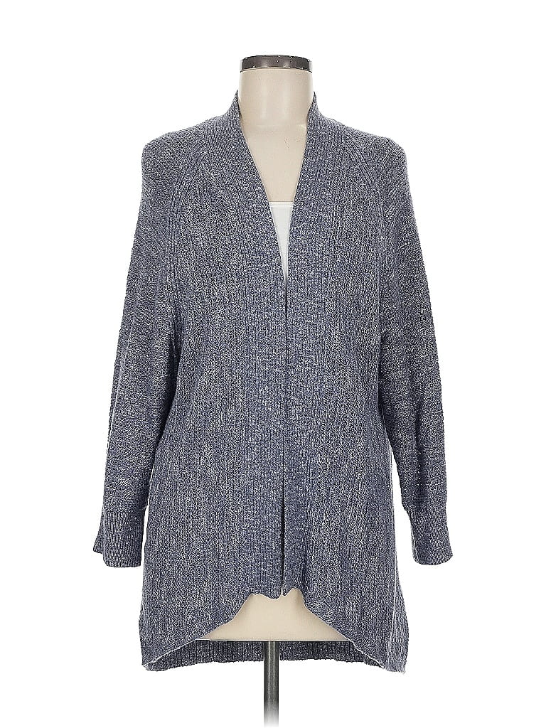Pre-owned Banana Republic Cardigan Sweater In Blue