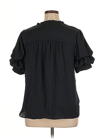 Rose + Olive Short Sleeve Top (view 2)