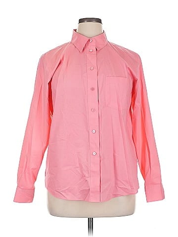 Foxcroft Long Sleeve Button-Down Shirt (view 1)