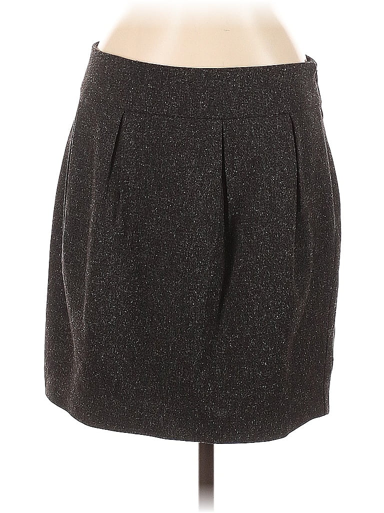 Pre-owned Merona Formal Skirt In Gray