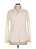 Ministry Color Block Ivory Long Sleeve Blouse Size XL - photo 1