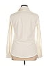 Ministry Color Block Ivory Long Sleeve Blouse Size XL - photo 2