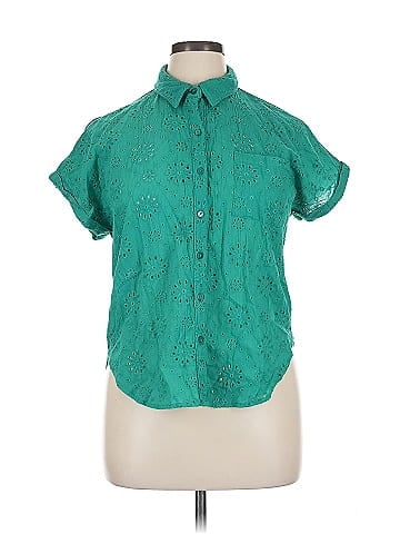 NY Collection Short Sleeve Blouse (view 1)