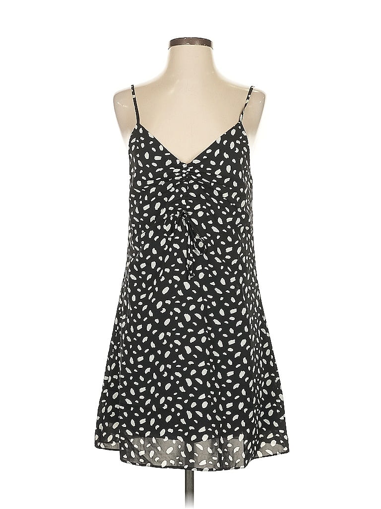 Miou Muse Casual Dress In Black
