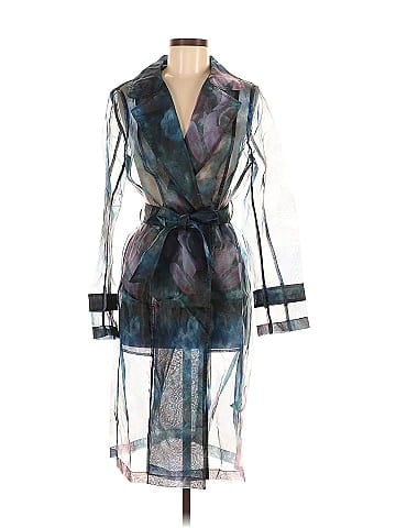 White House Black Market Raincoat (view 1)