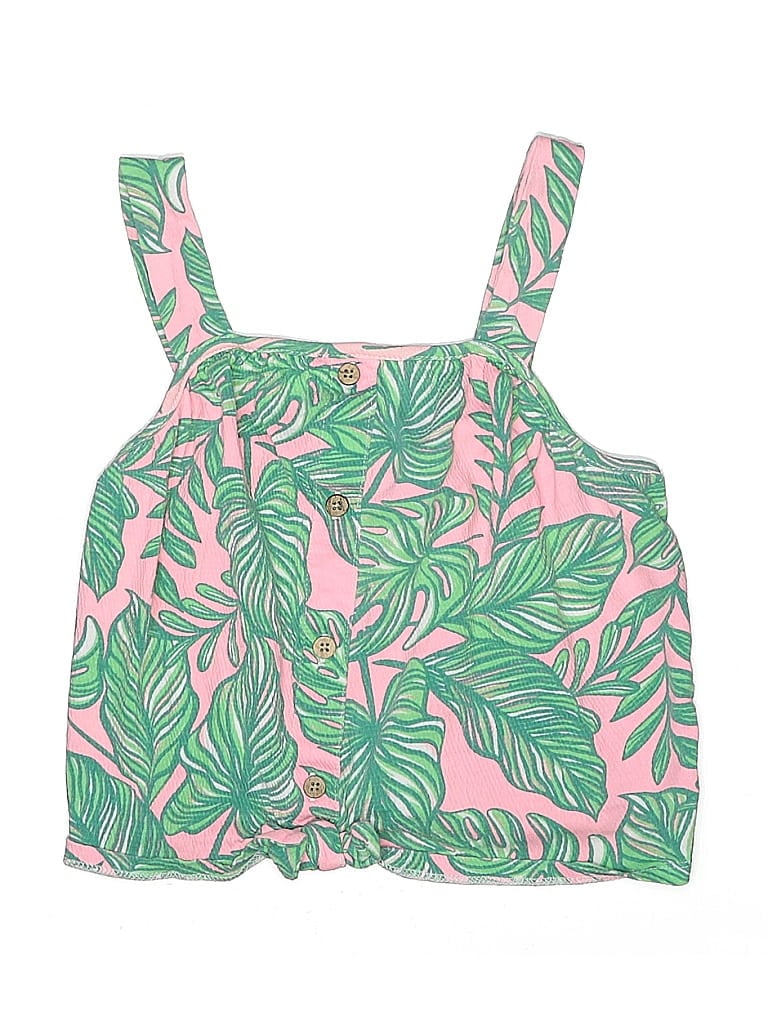 Pre-owned Tommy Bahama Kids' Sleeveless Blouse In Pink