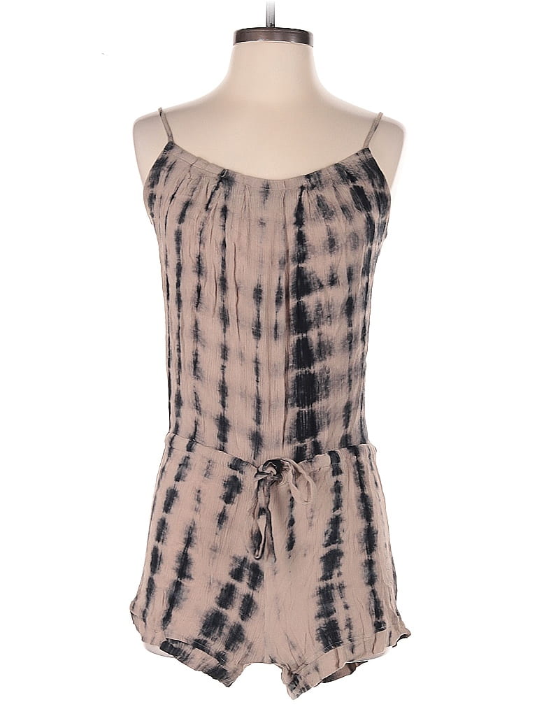 Veronica M. Tie-dye Gray Romper Size S - photo 1