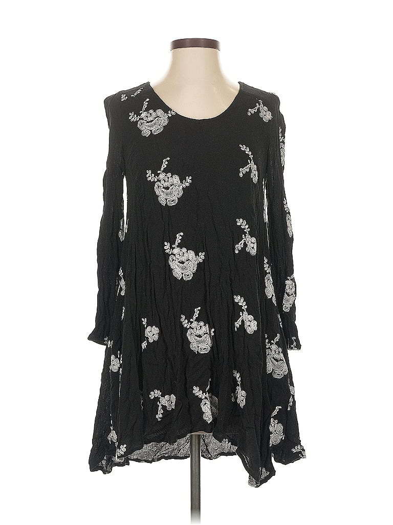 Pre-owned Altar'd State Casual Dress In Black