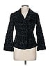 J.Jill Animal Print Black Blazer Size 6 (petite) - photo 1
