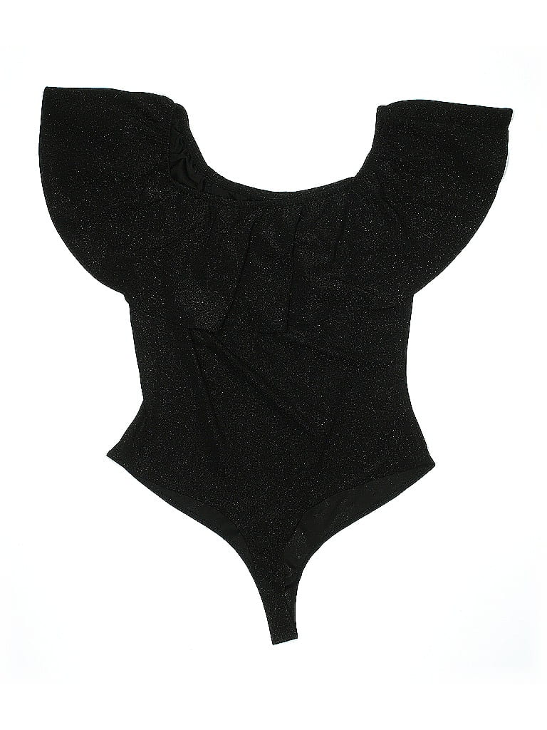 Pre-owned Iris Bodysuit In Black